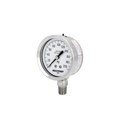 Repairable, Heavy-Duty Stainless Gauges 2.5"-3.5"